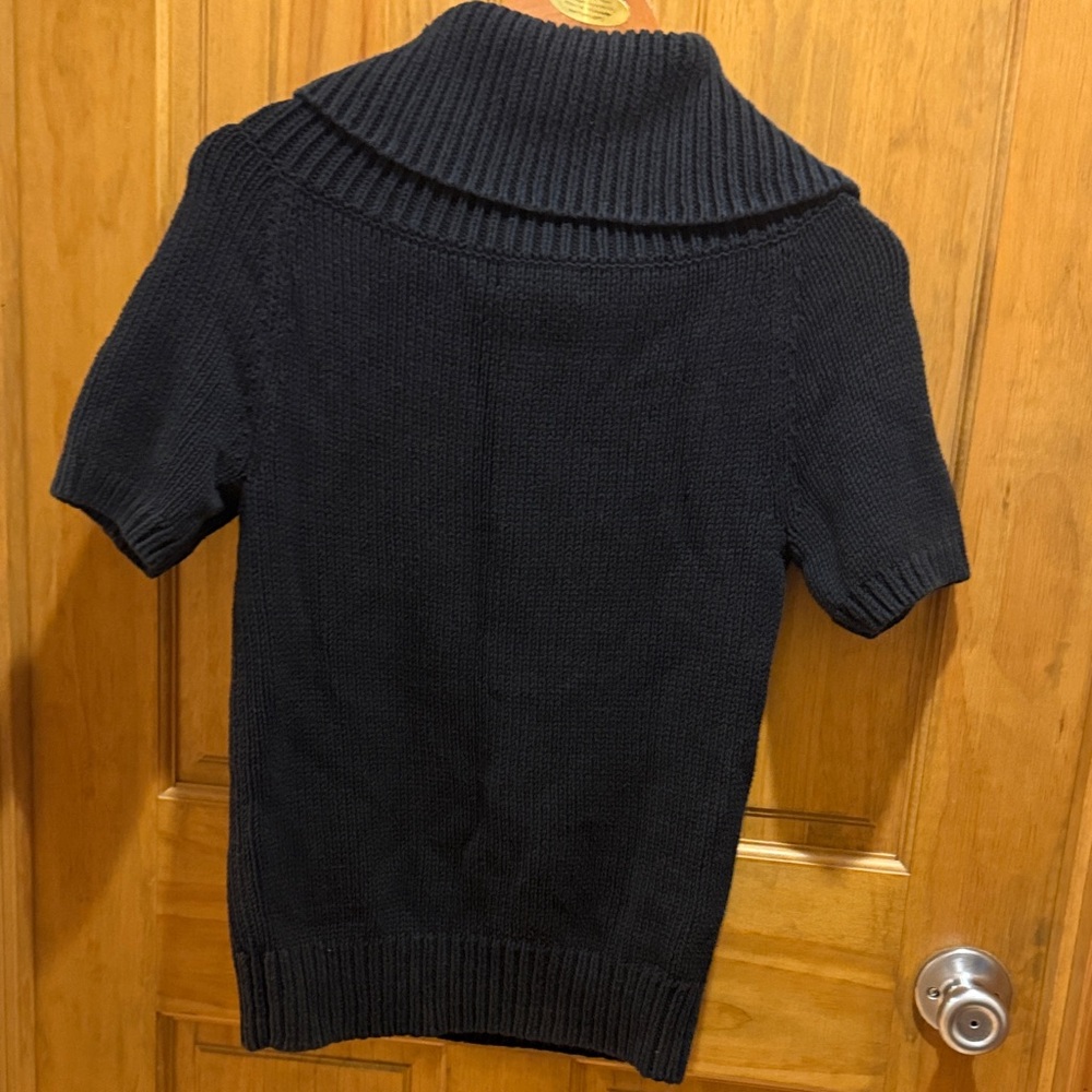 Banana Republic Black Cowl Neck Sweater - Picture 4 of 4